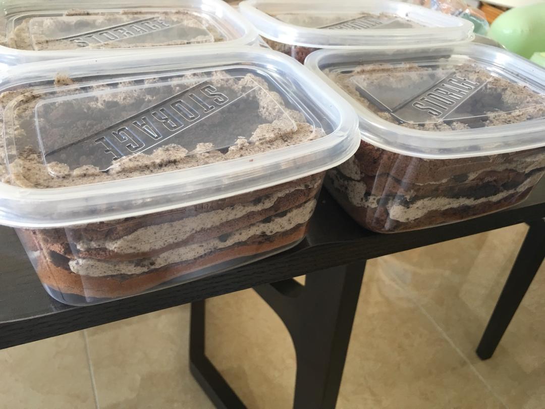 好吃到流泪的奥利奥咸奶油盒子蛋糕