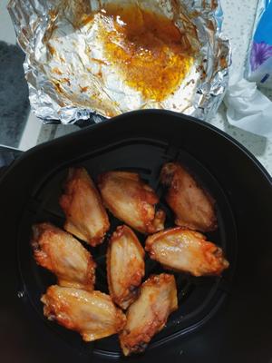 蜜汁鸡翅（空气炸锅版）的做法 步骤6
