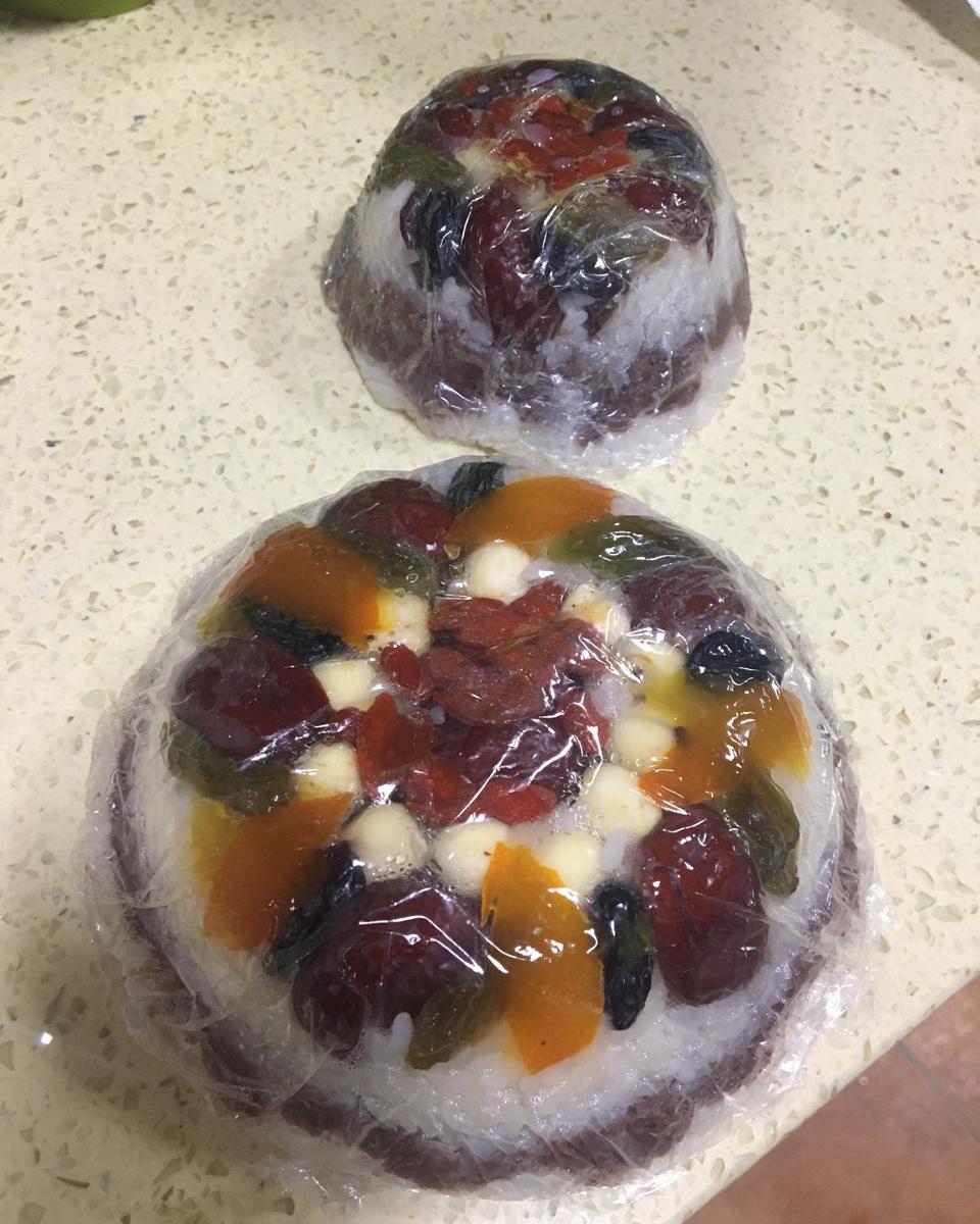 桂花豆沙八宝饭