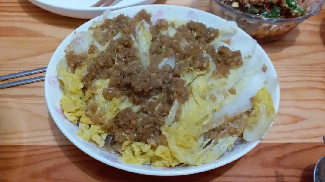 蒜蓉粉丝蒸娃娃菜