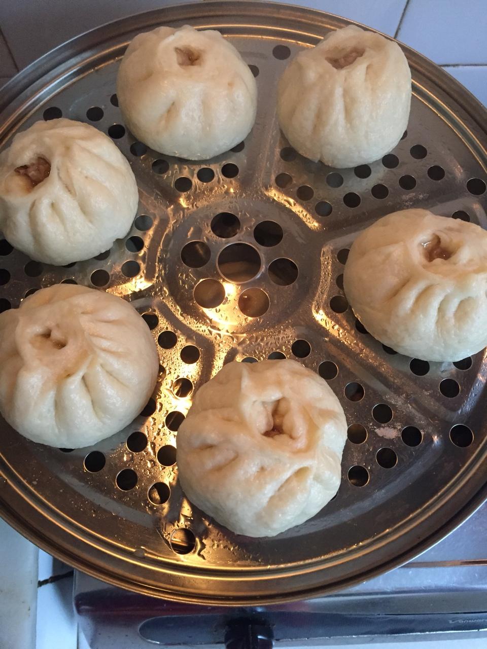 手工包子（肚脐包）