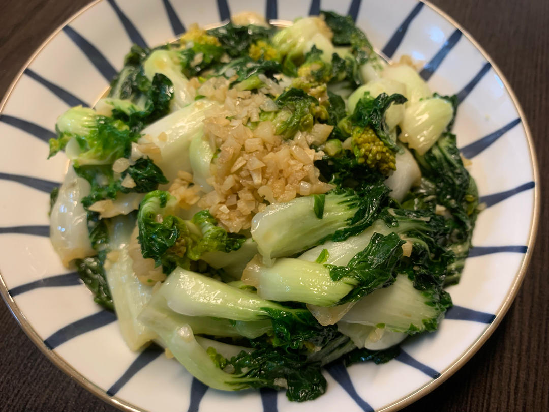 蒜蓉炒奶白菜
