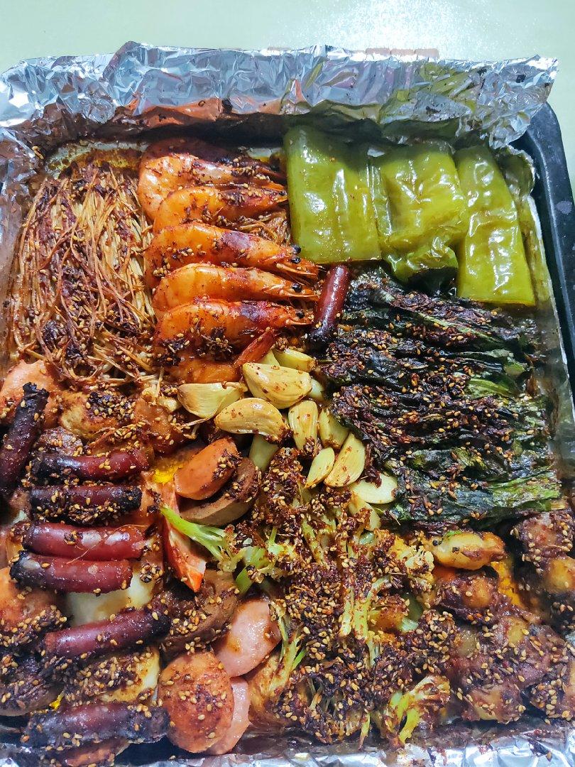 烤箱烤鲜蘑