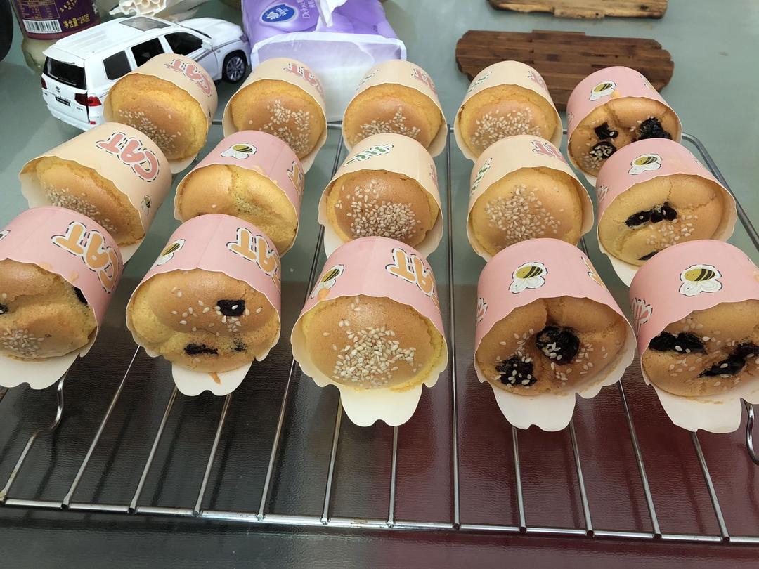 纸杯蛋糕 8寸戚风蛋糕的量