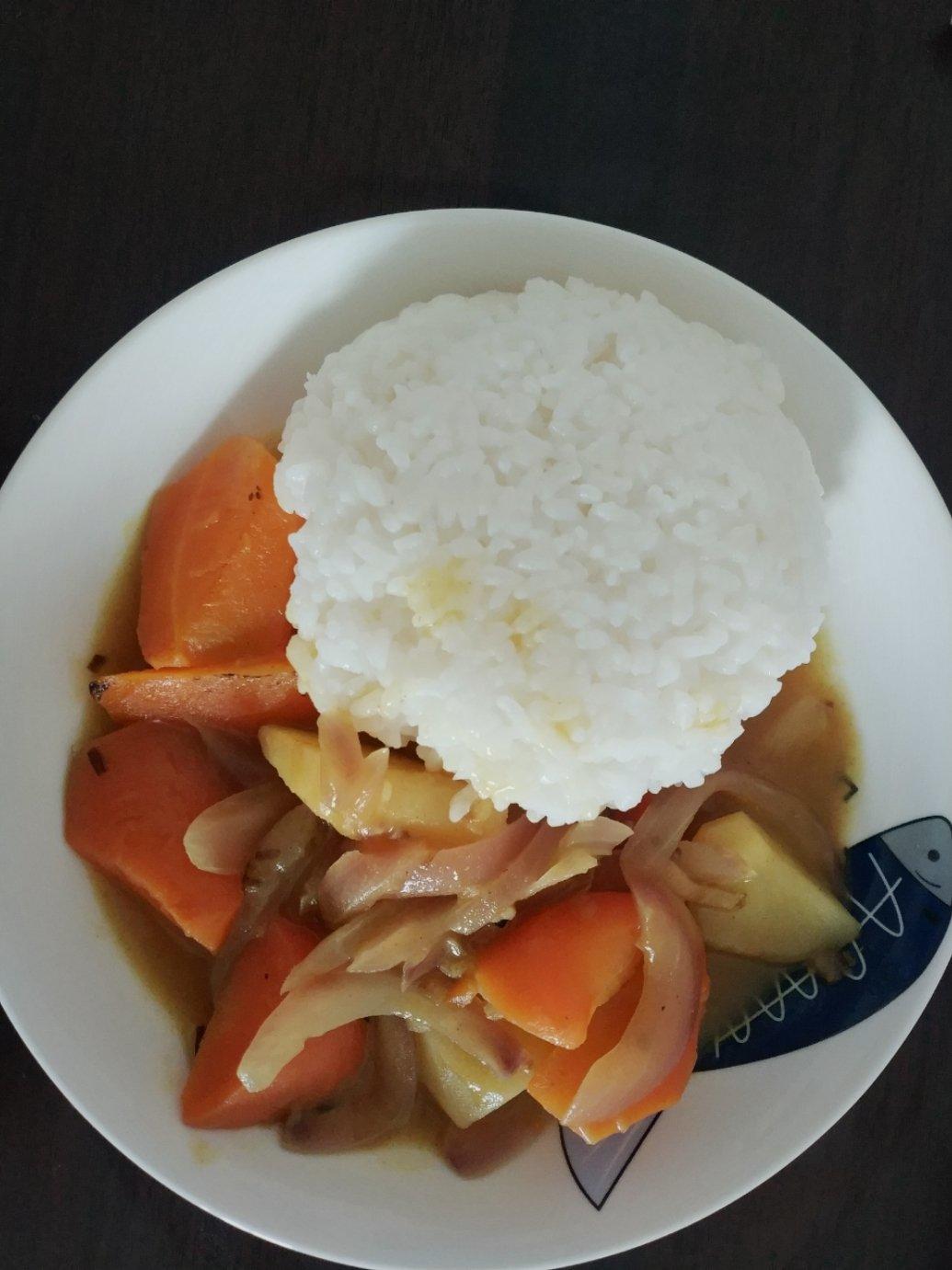 教你做好吃的咖喱鸡腿饭