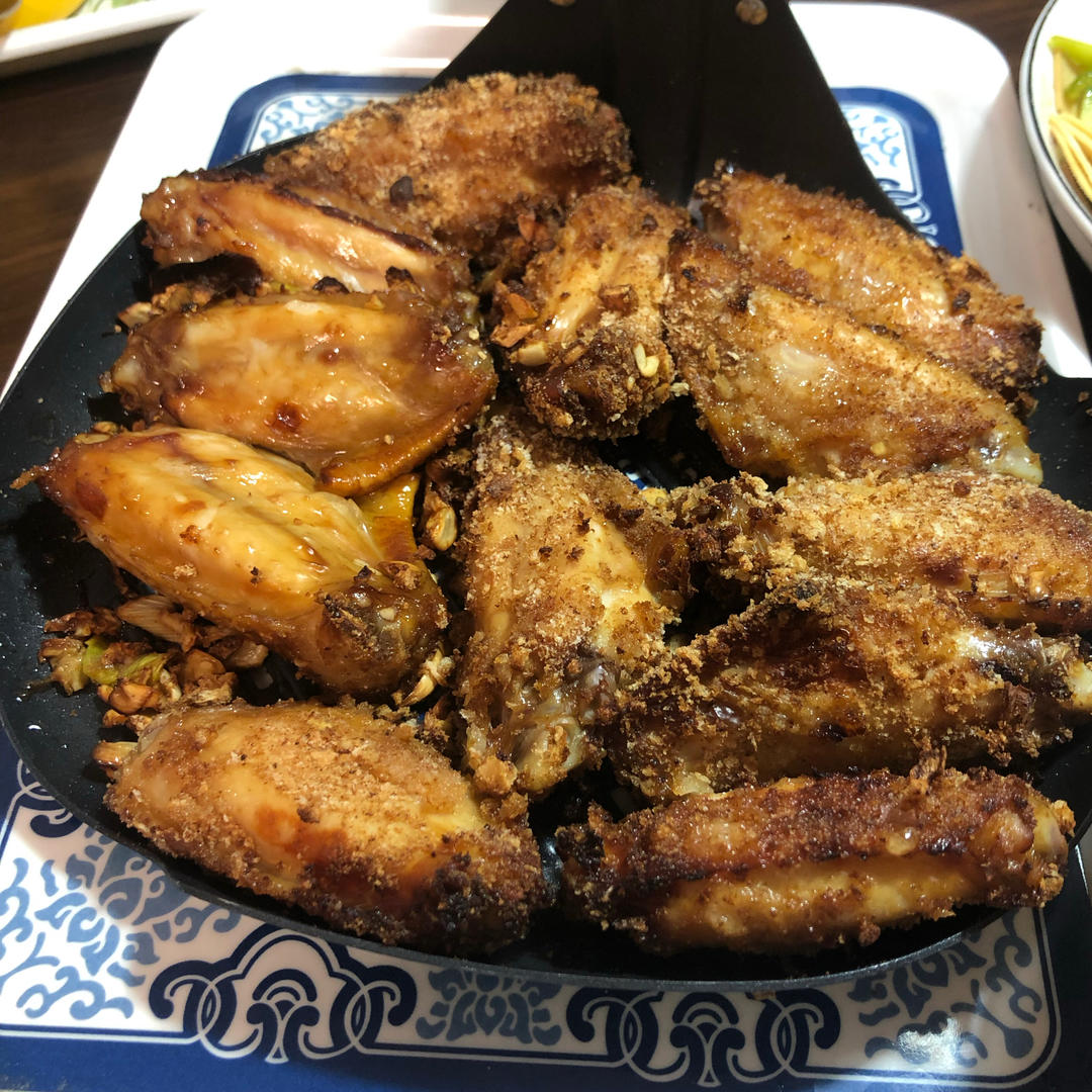 空气炸锅版无油低脂炸鸡翅