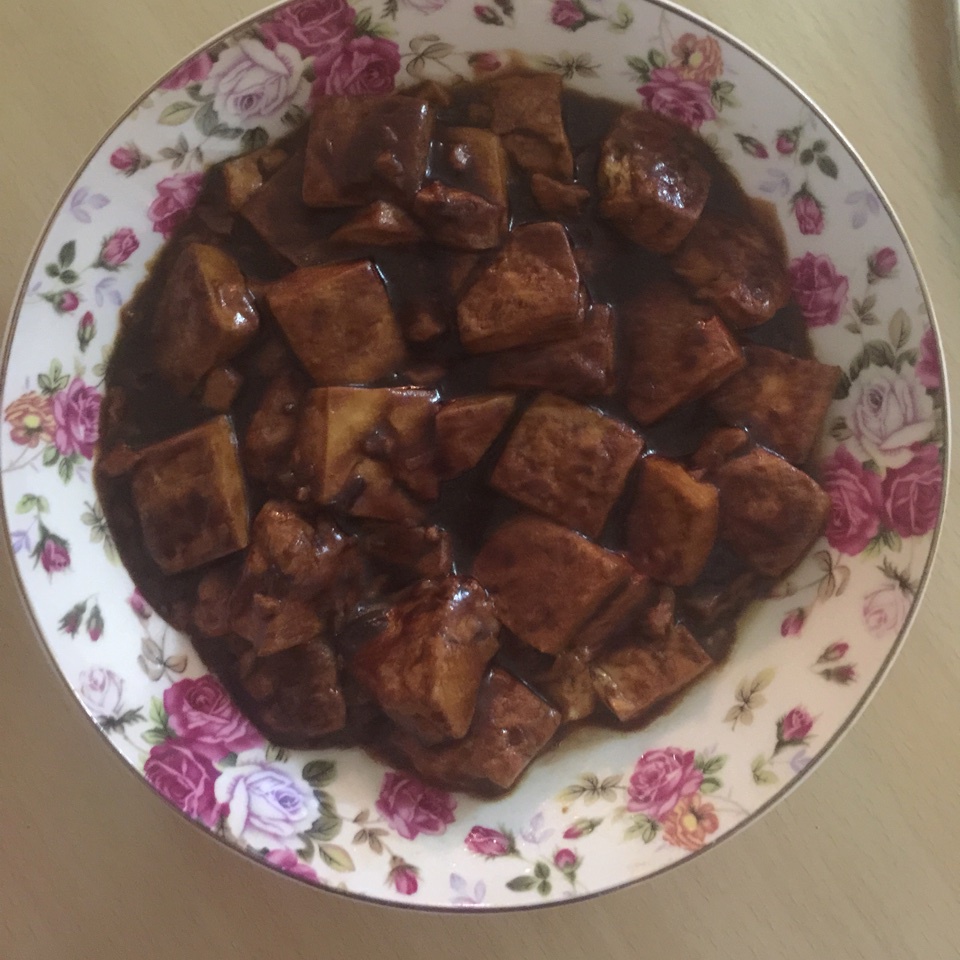 红烧豆腐