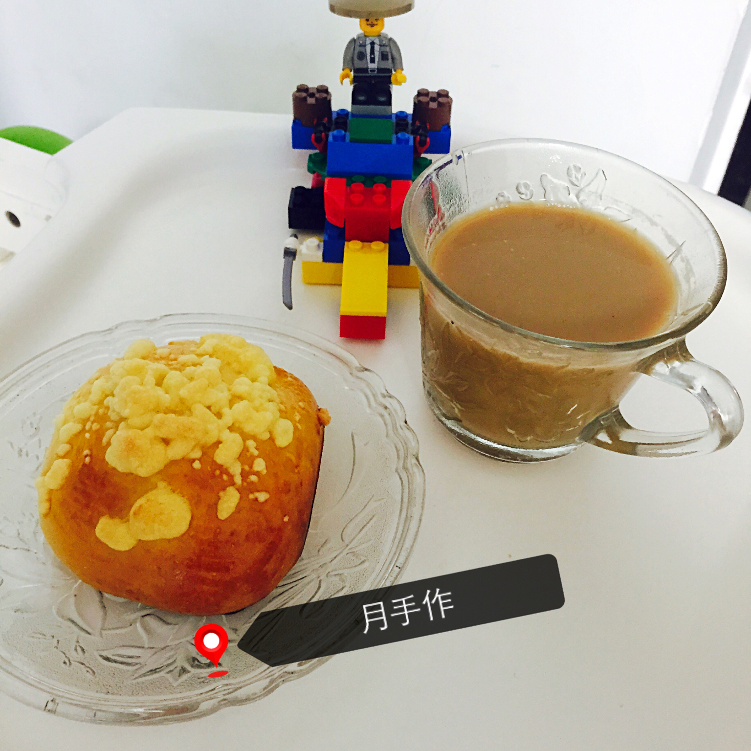 奶香酥粒面包