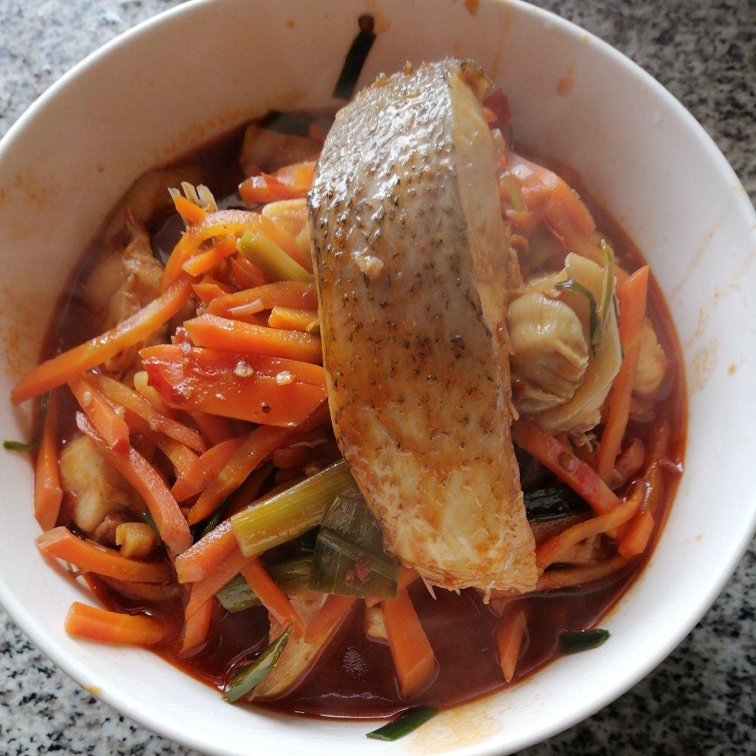 不用油炸的红烧鱼块