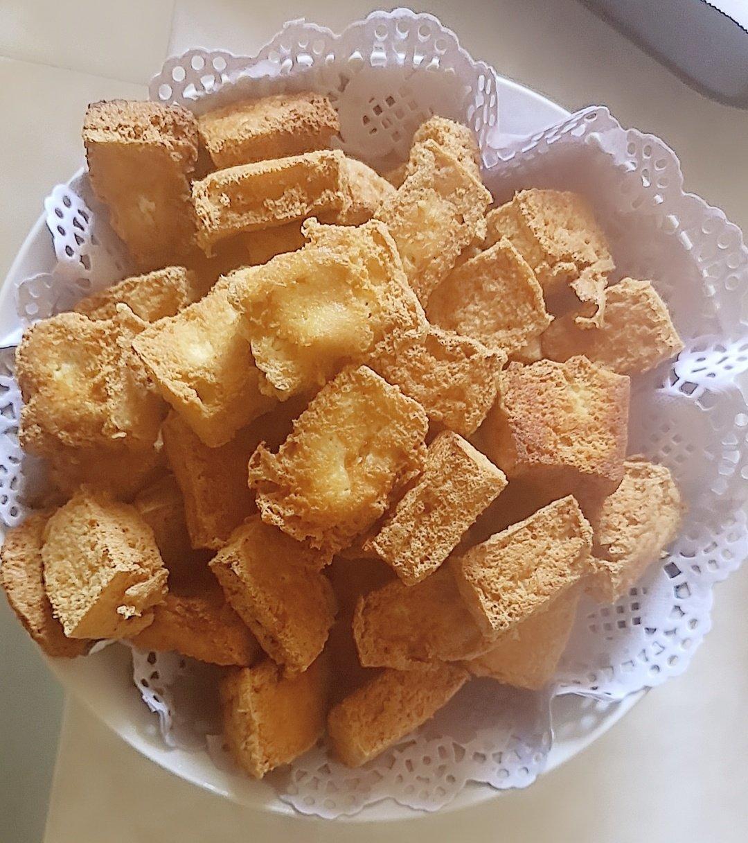 自制油炸臭豆腐