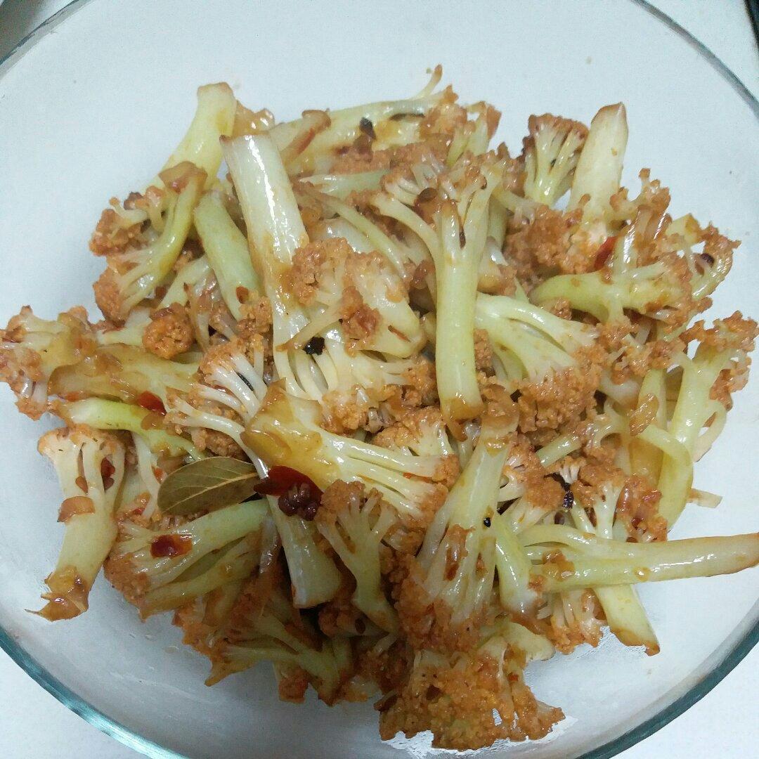 很“浪费”米饭的家常菜之一-------干锅菜花