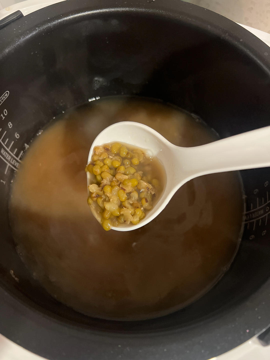 史上最简单的绿豆汤（电饭煲版）