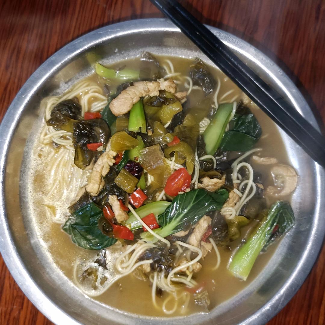 正宗酸菜面