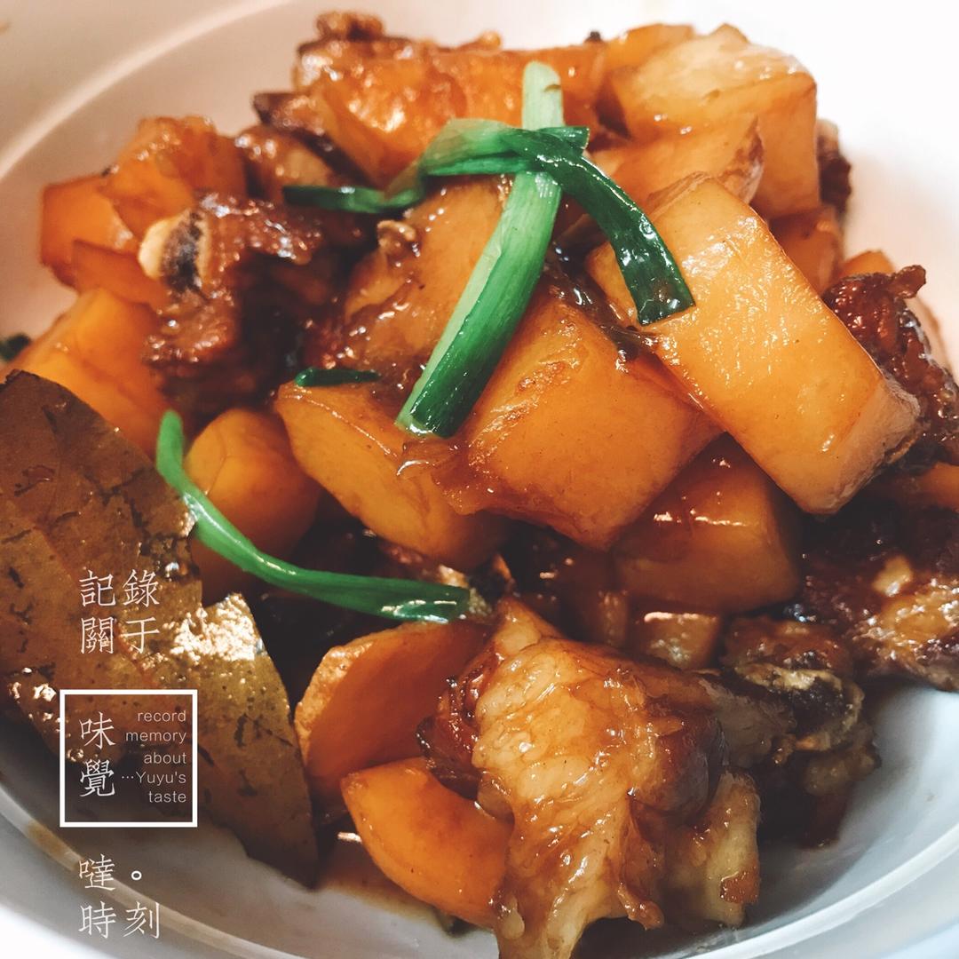 红烧排骨土豆