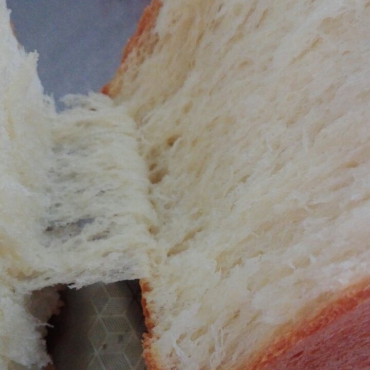 夺命软吐司(๑´ڡ`๑)超软拉丝极速方便的一次发酵吐司