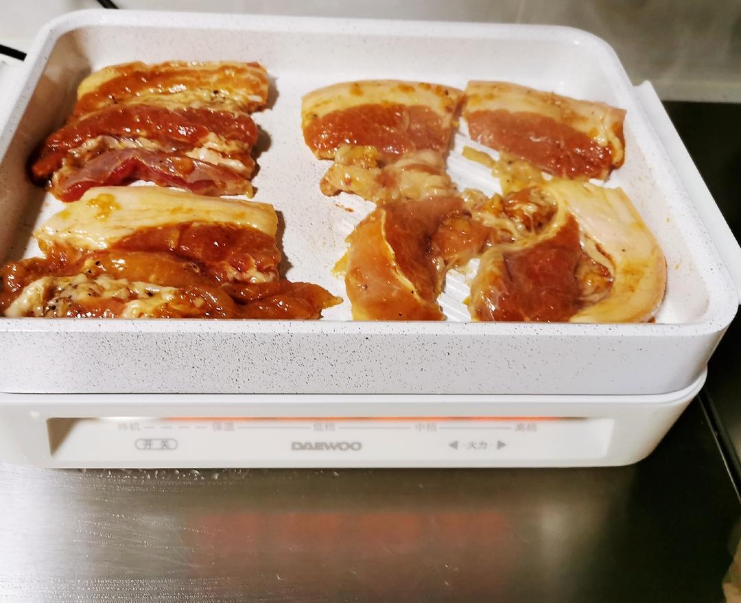 烤肉腌制的做法