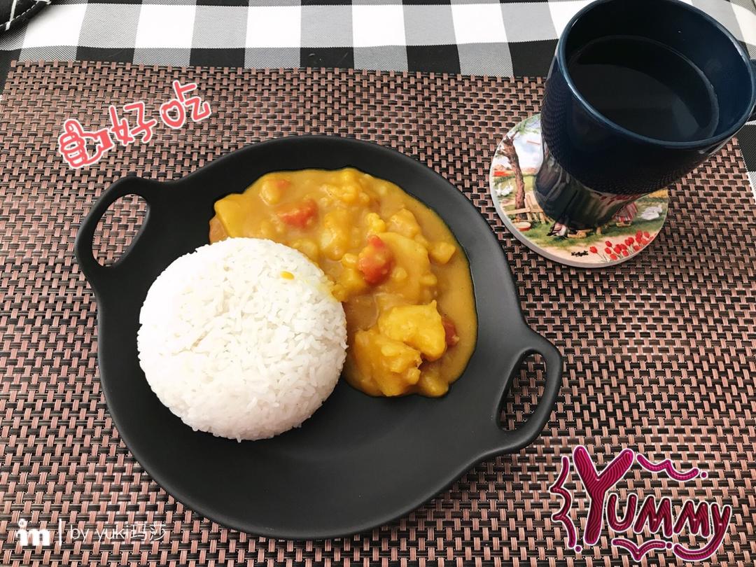 咖喱土豆饭