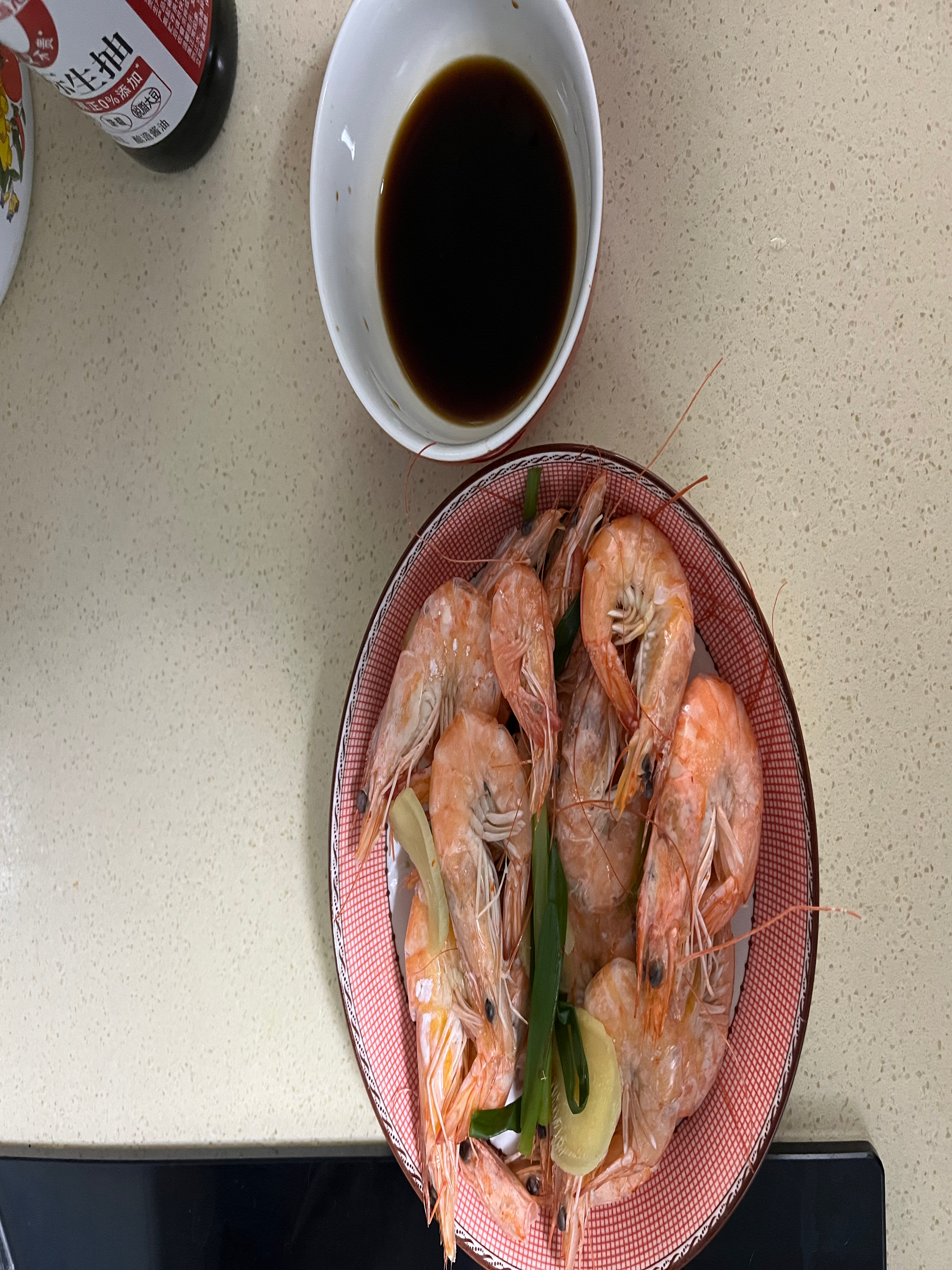 最简单的白灼虾（水煮）盐水基尾虾