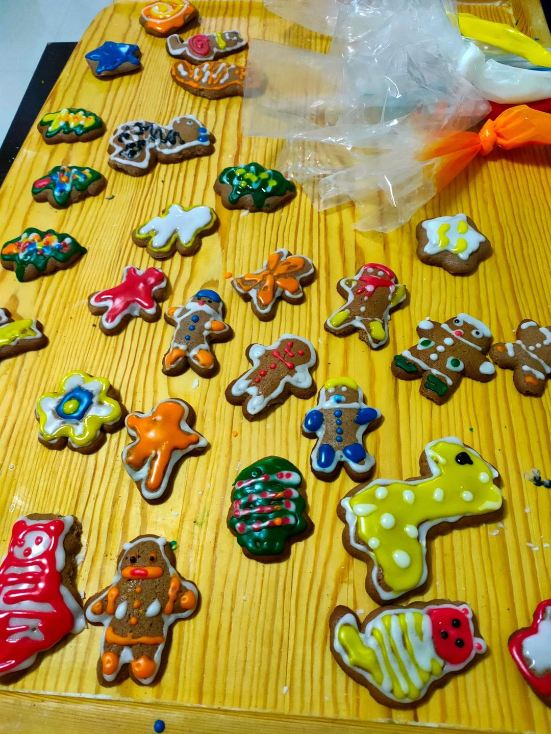 【圣诞】法式姜饼人饼干~姜糖饼干