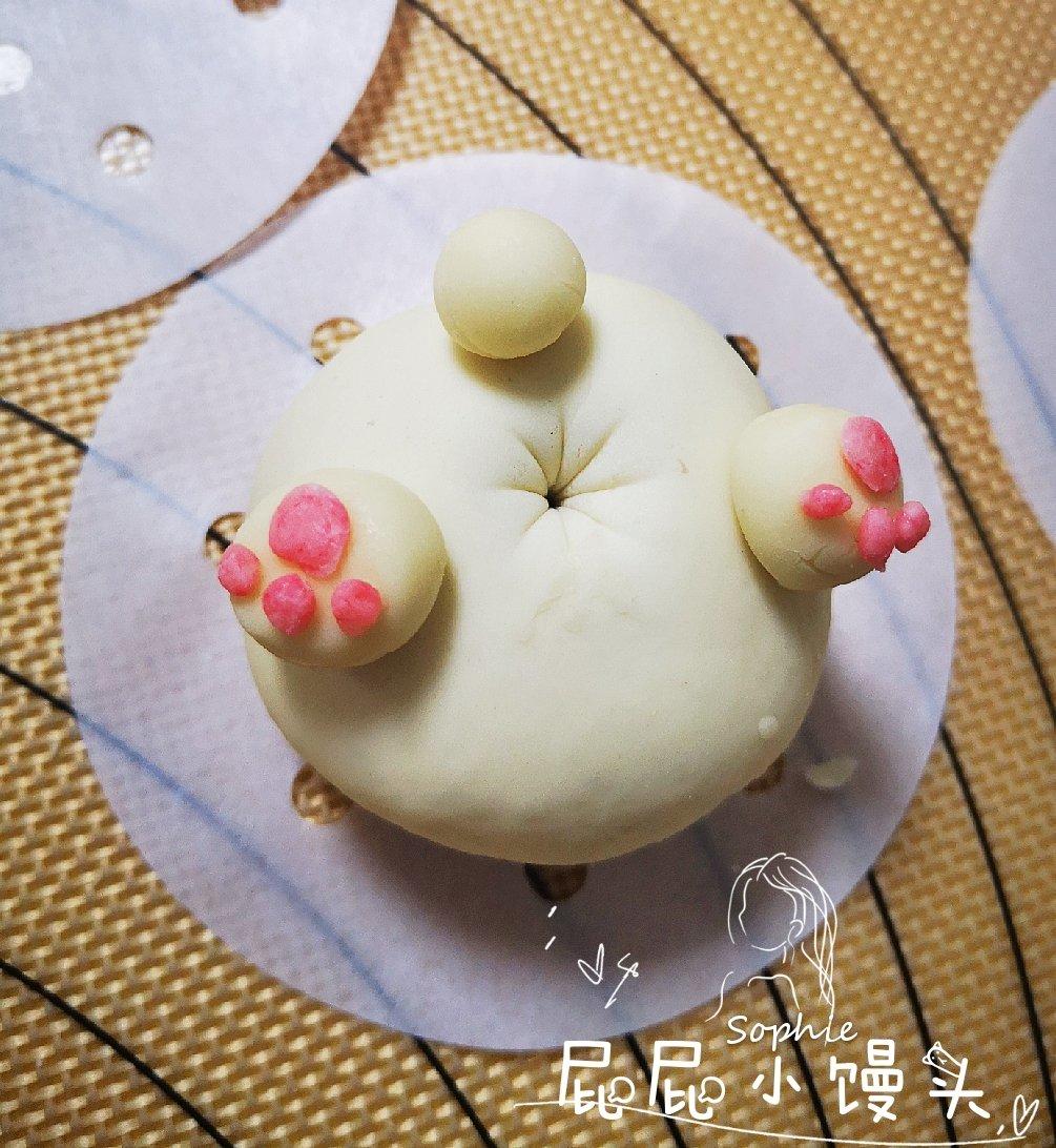 可爱造型馒头 萌物翘翘小屁屁