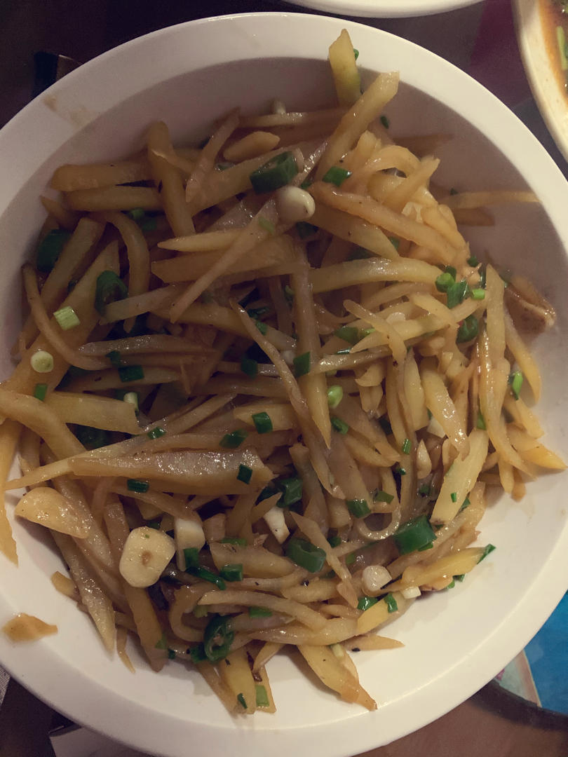 麻辣酸爽土豆丝