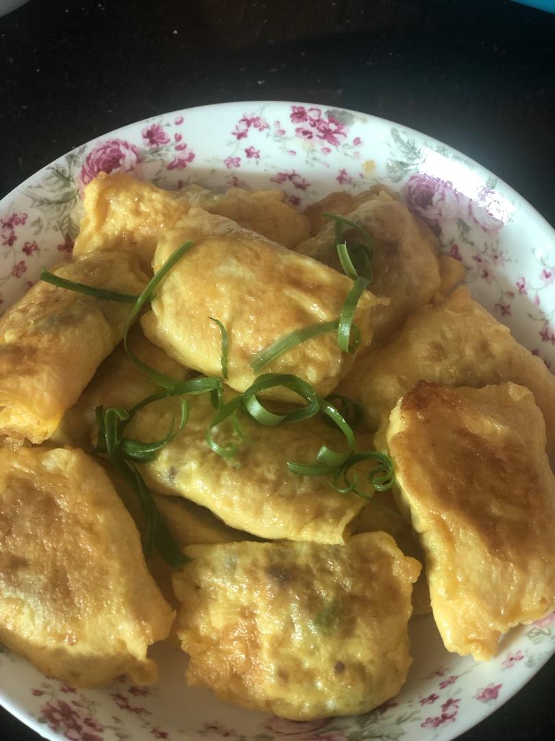 鲜肉蛋饺