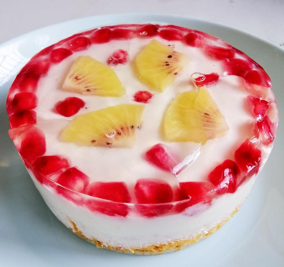 strawberry cheesecake草莓慕斯蛋糕（自用图后补）搬运自HidaMari Cooking