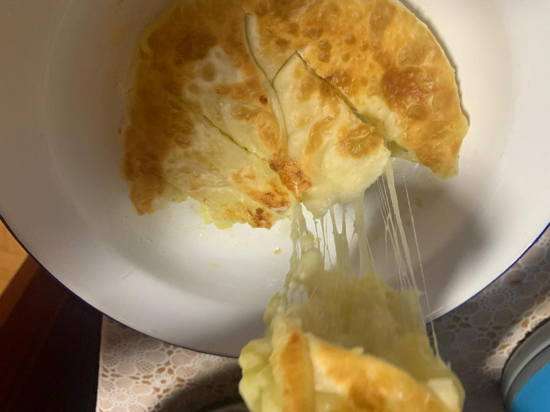 爆浆土豆芝士饼