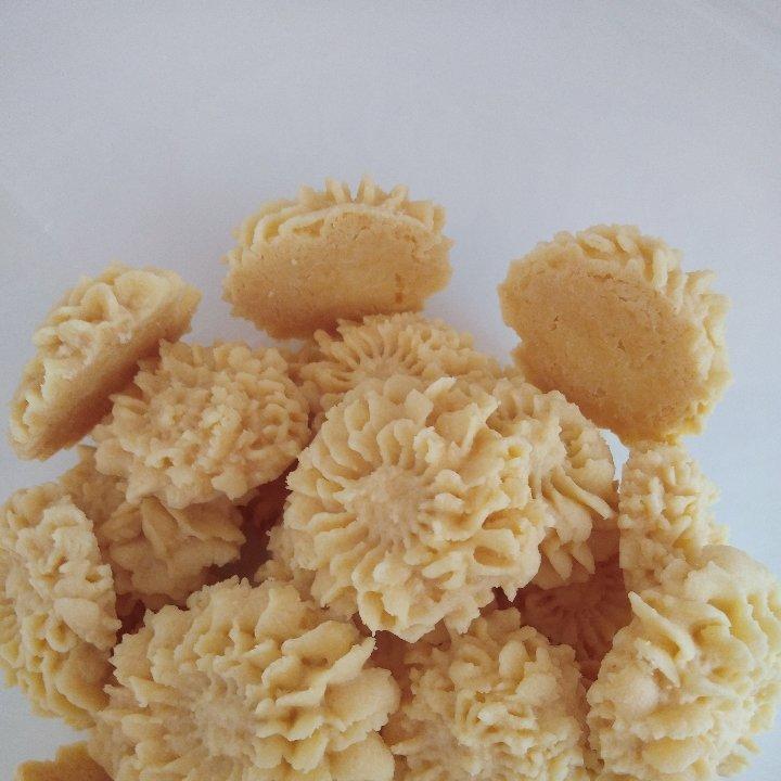 酥到掉渣的网红曲奇 牛油小花 媲美珍妮曲奇