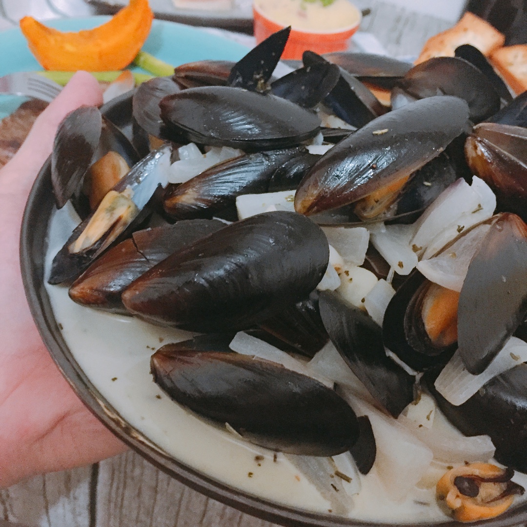 法式白葡萄酒贻贝（青口、海虹）