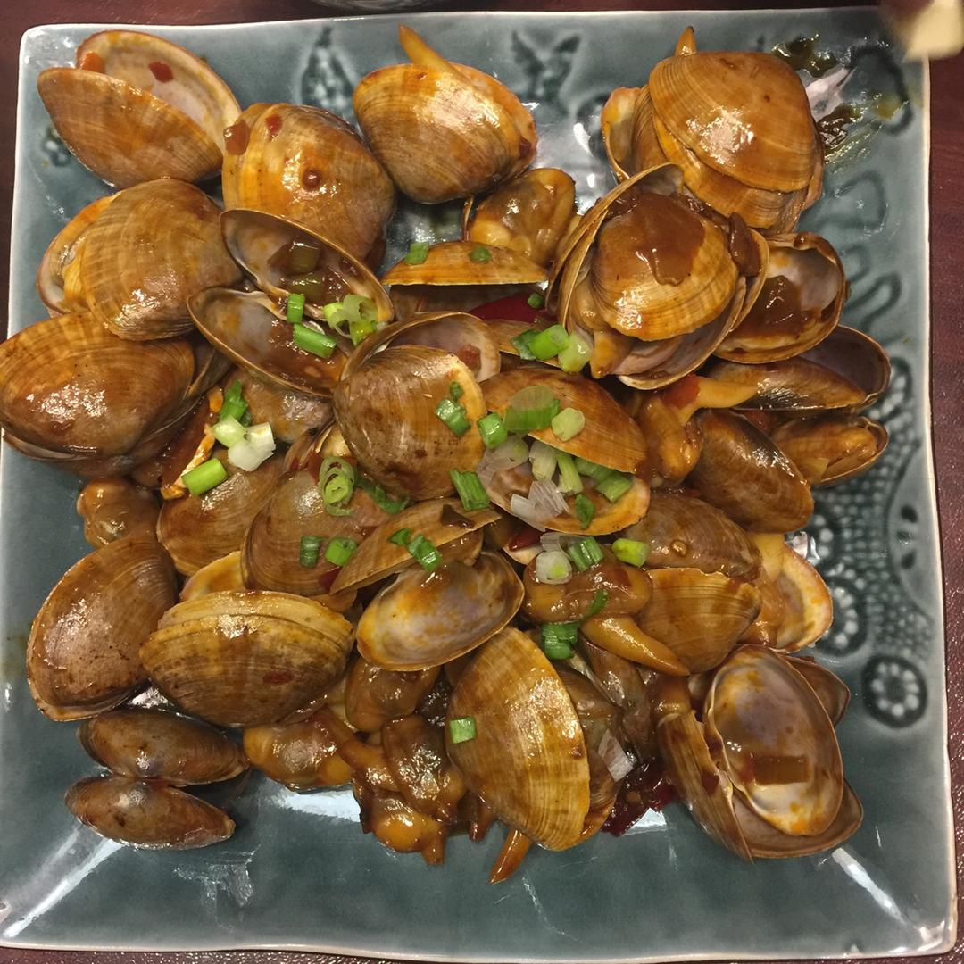 辣炒花甲