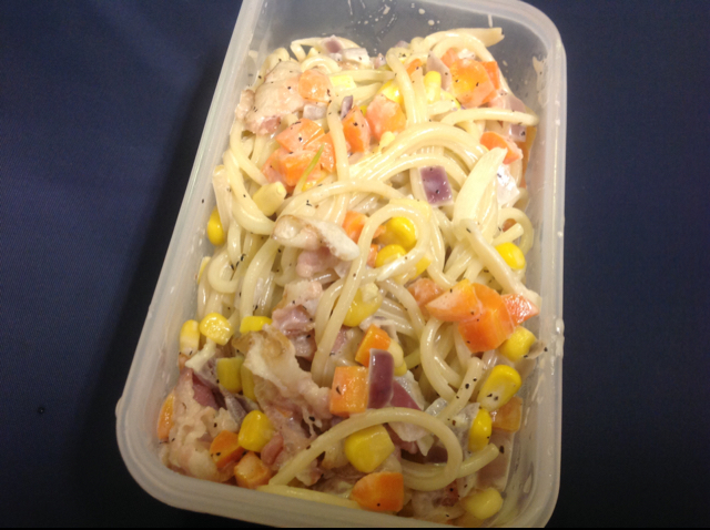 奶油培根意大利面