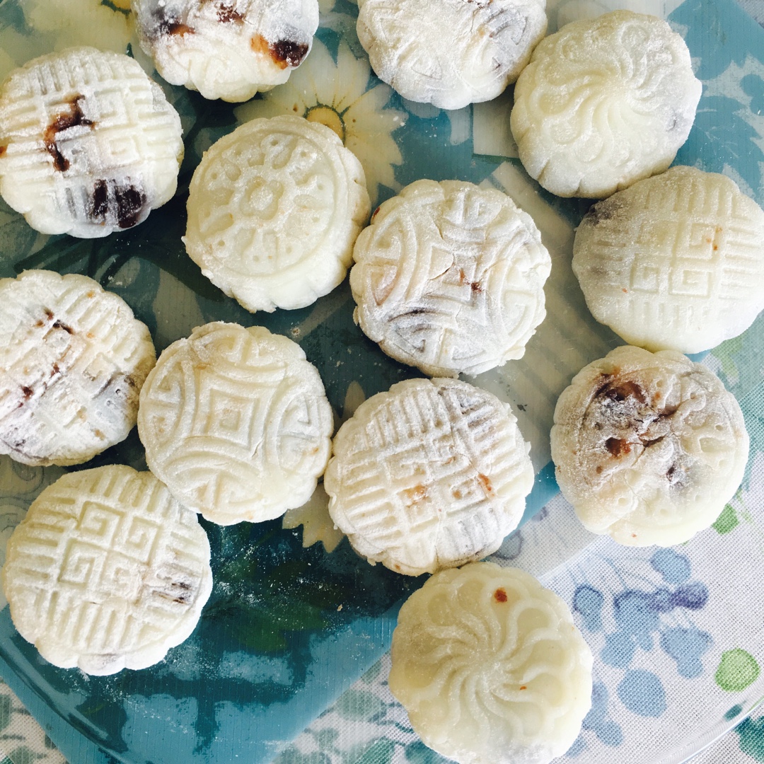 《Tinrry下午茶》冰皮月饼（奶黄馅）