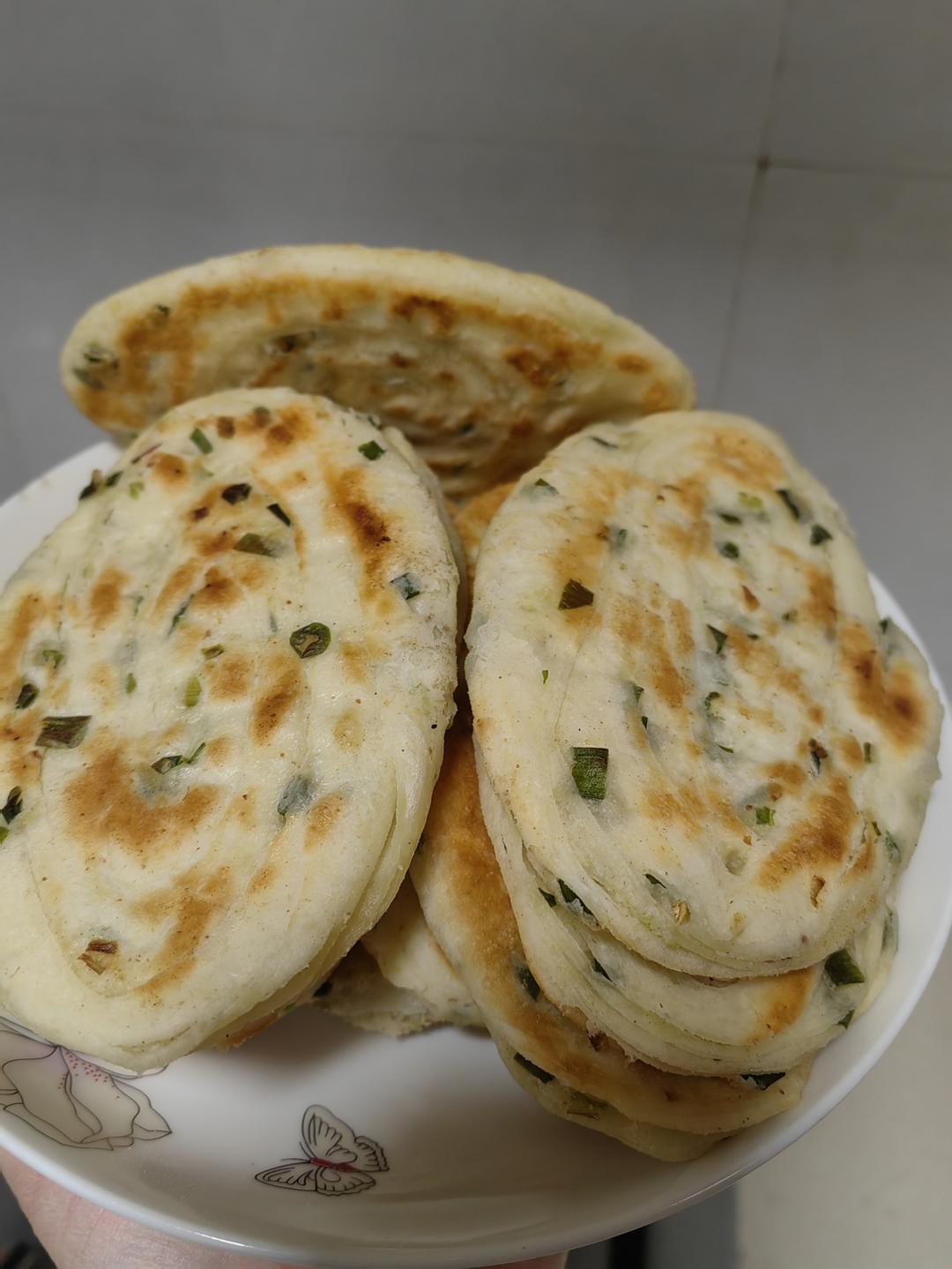 发面葱油酥饼