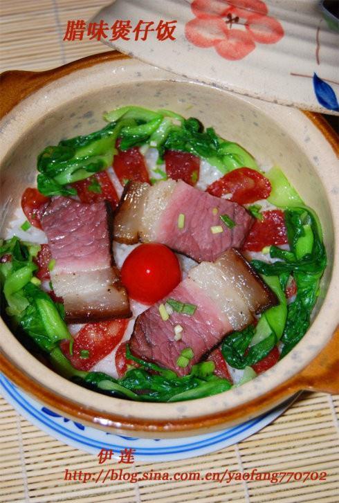 腊味煲仔饭的做法