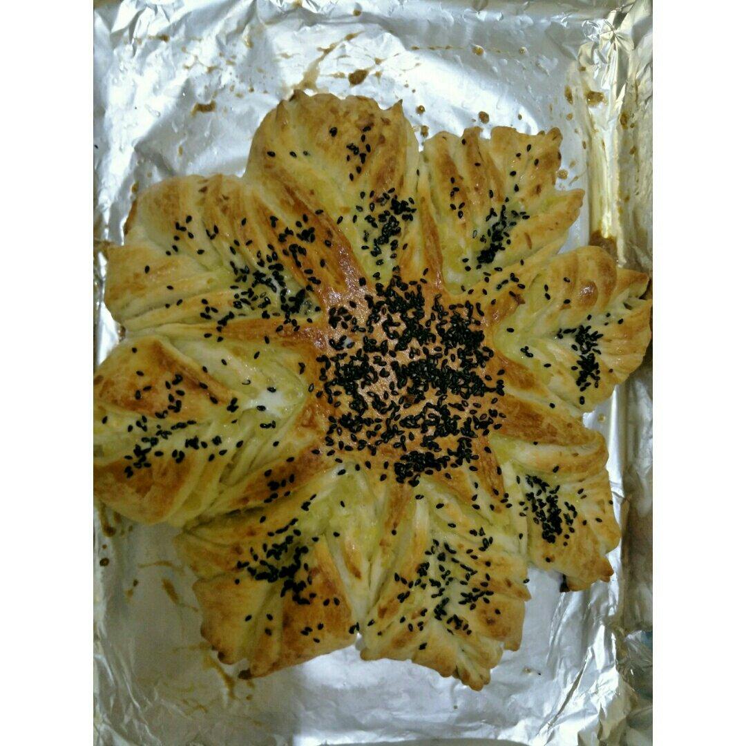 快手蒜香面包(不要揉手套膜）