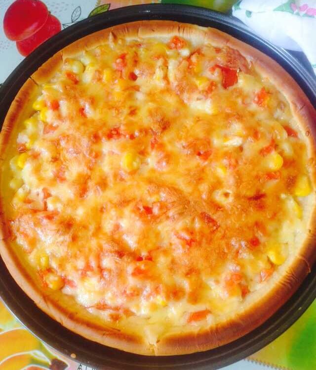 金枪鱼火腿pizza