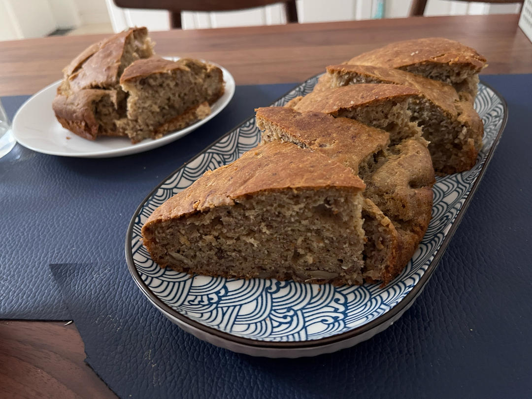 香蕉蛋糕 banana bread （非低糖）传统配方