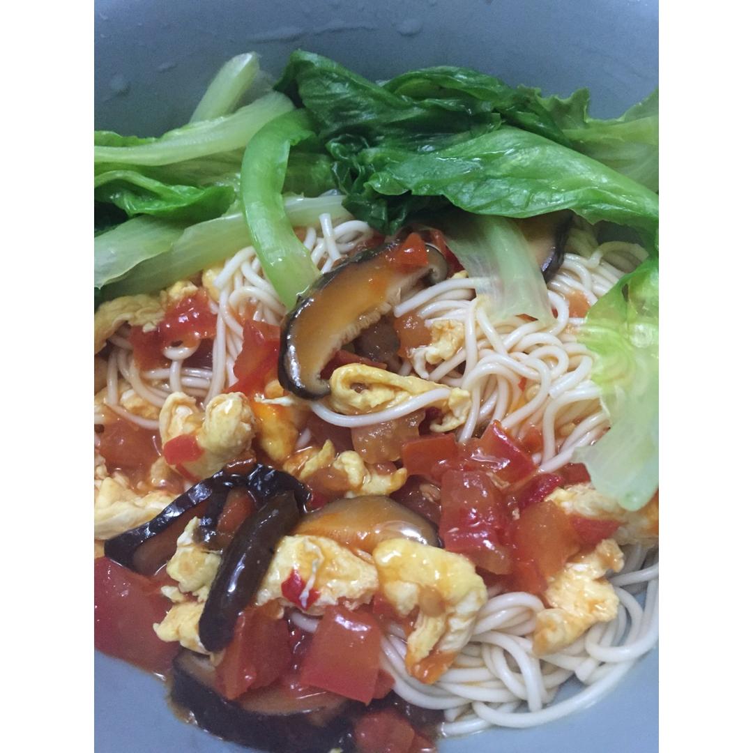 西红柿鸡蛋打卤面