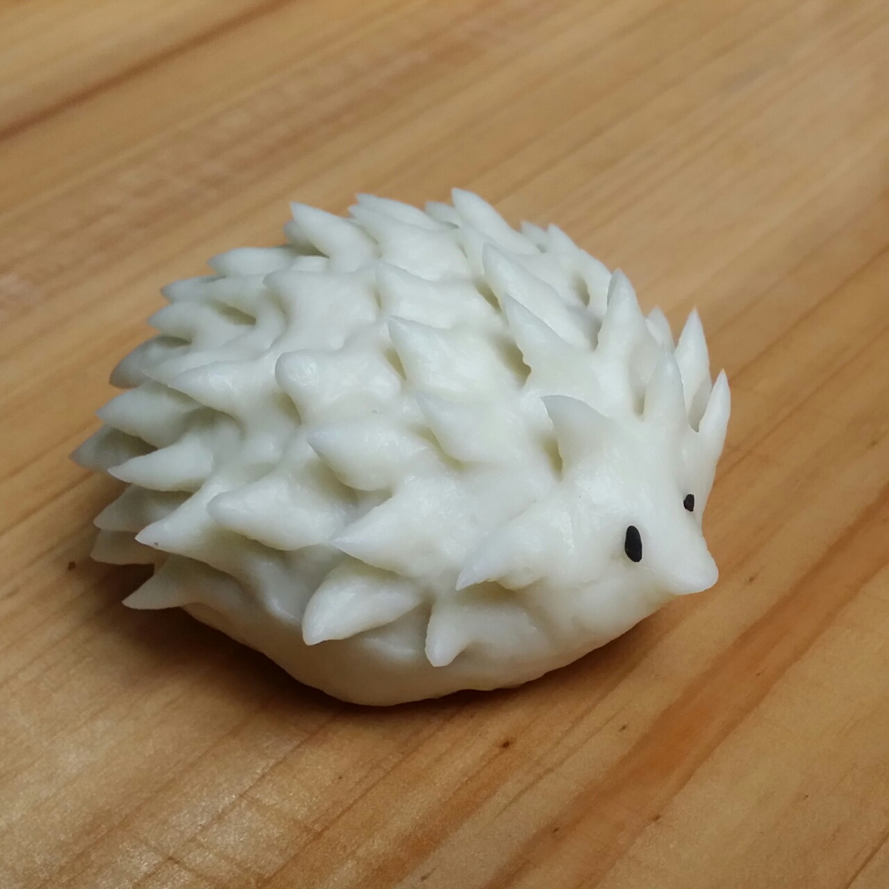 小恩_4sx3做的小刺猬馒头