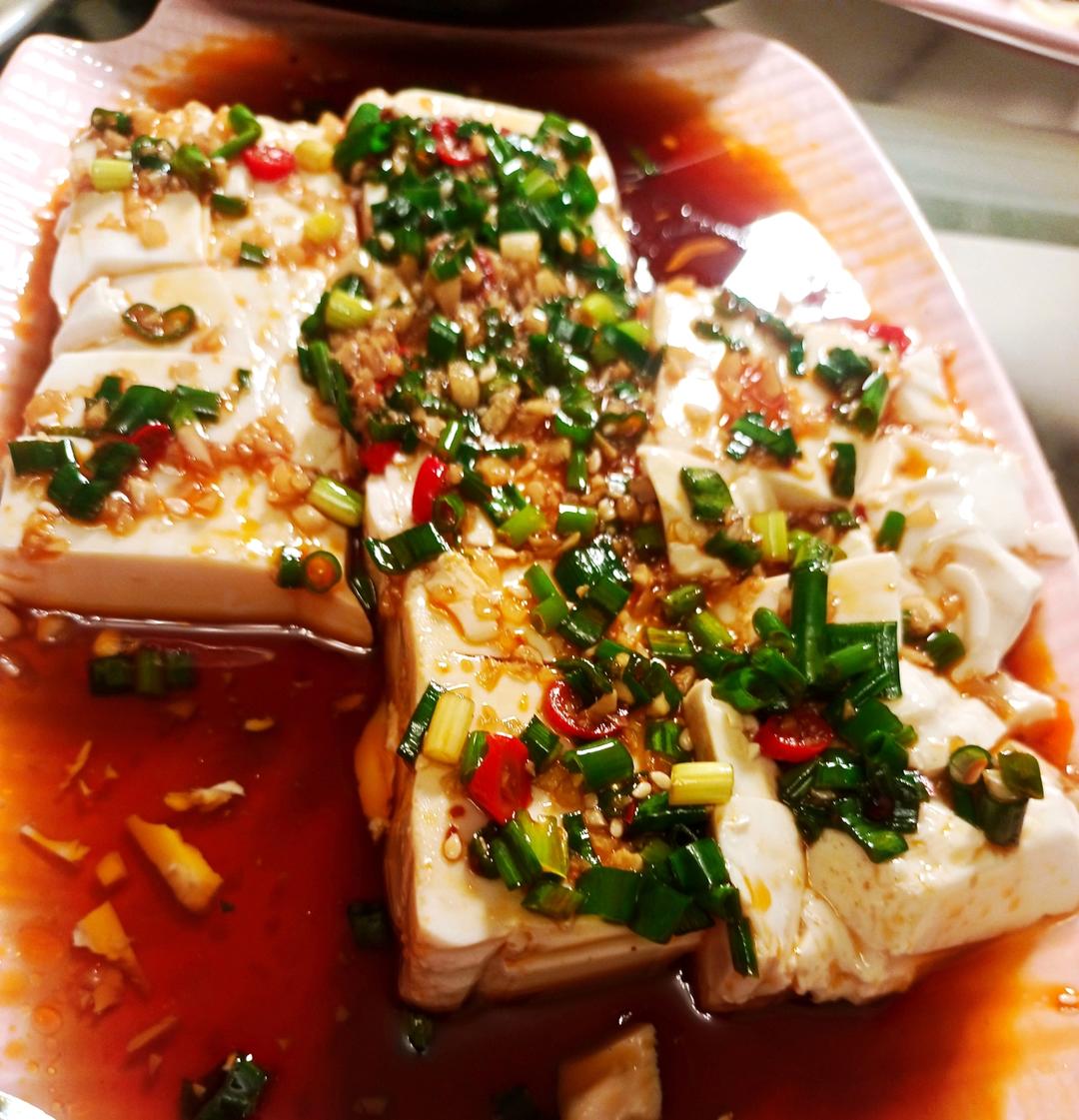 凉拌内脂豆腐