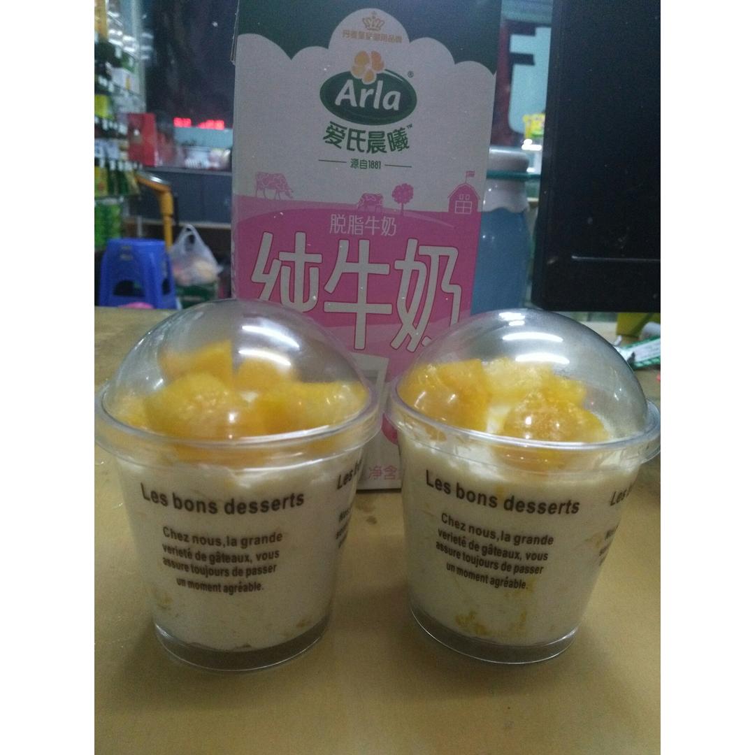 芒果慕斯杯