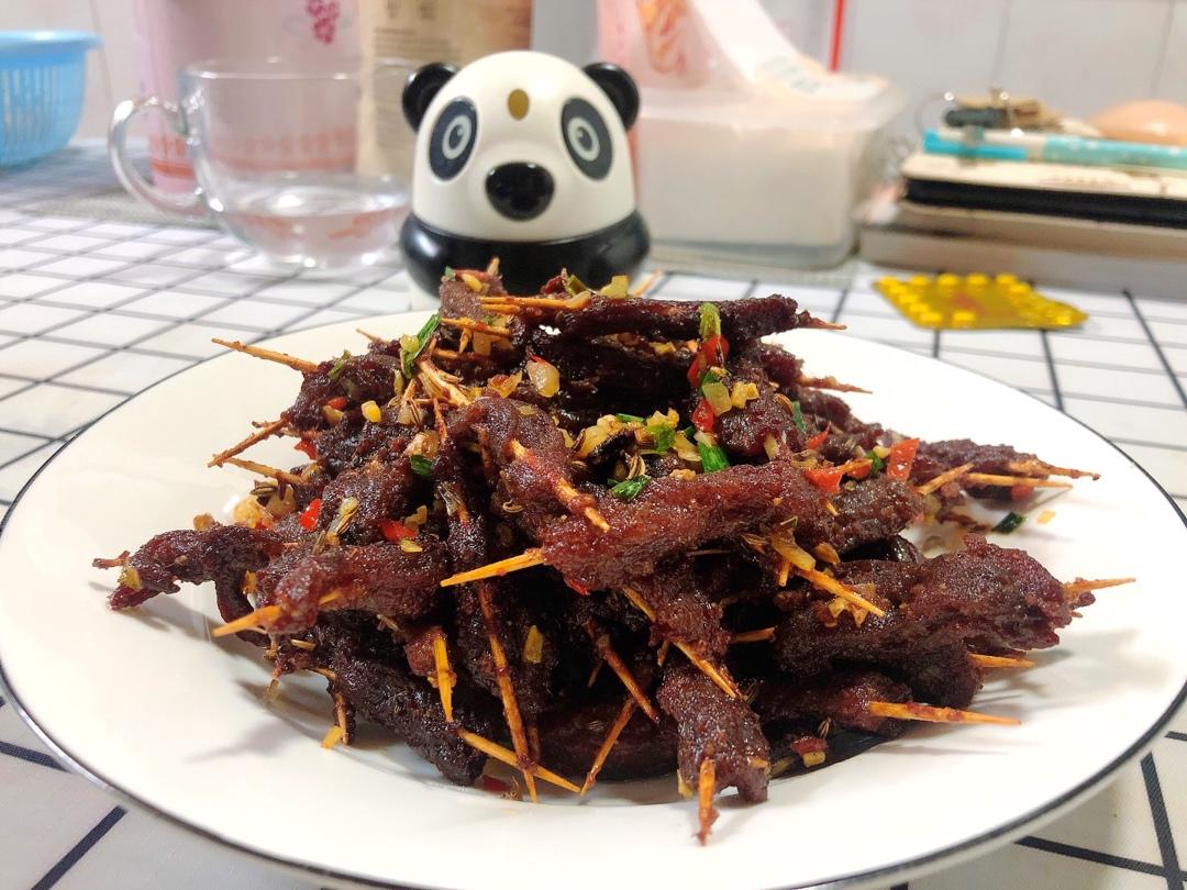 【家庭版牙签牛肉】