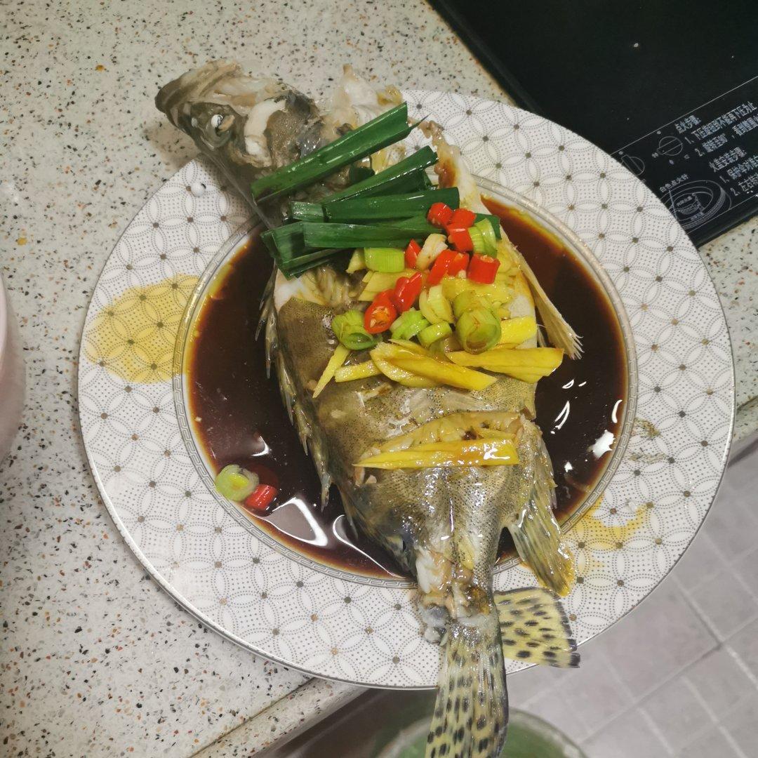 清蒸桂花鱼(鳜鱼)，适合各种清蒸鱼，超级鲜美