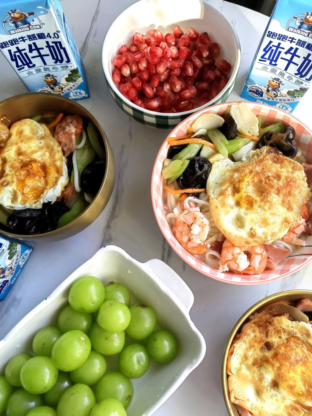 记录小朋友一周不重样早餐