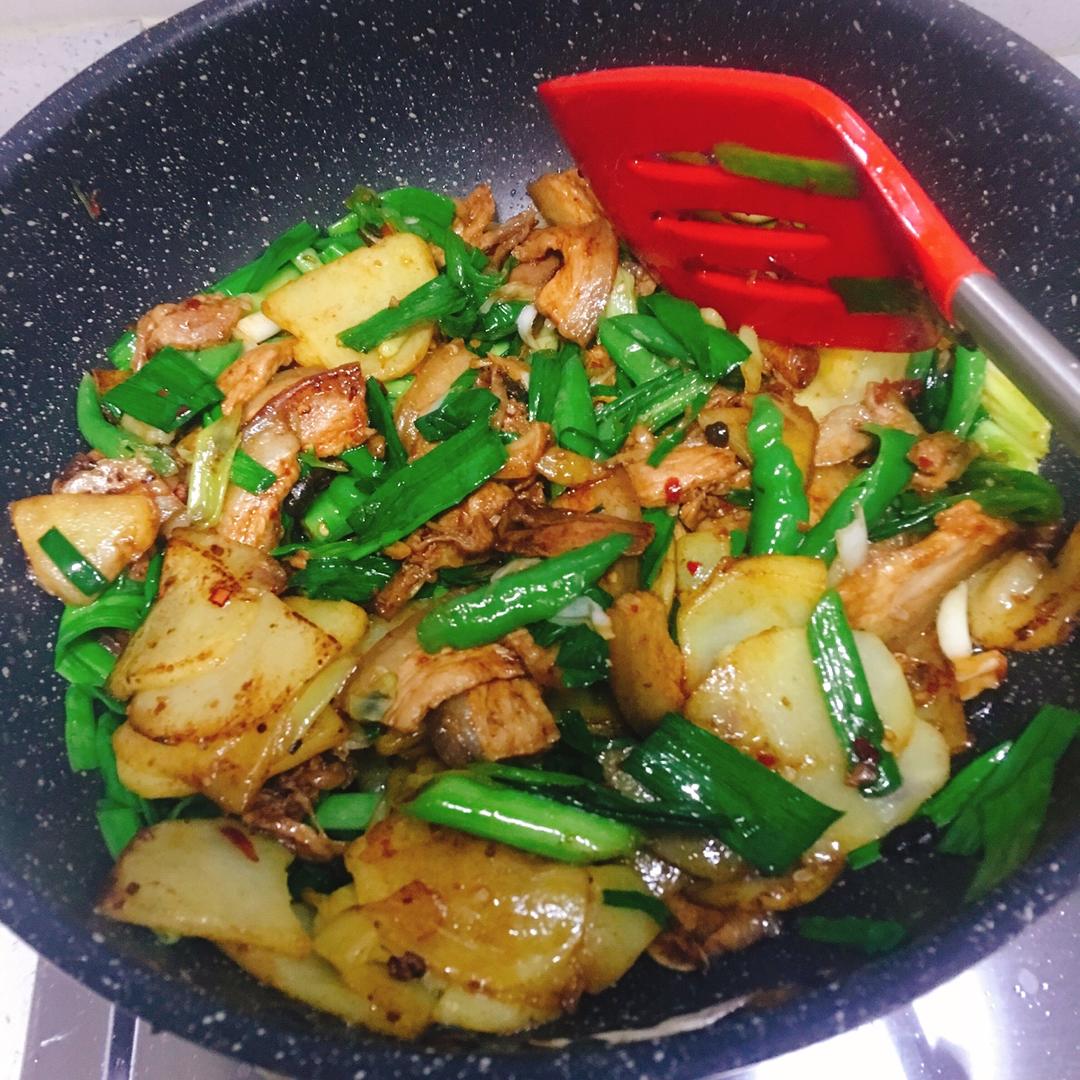 土豆回锅肉