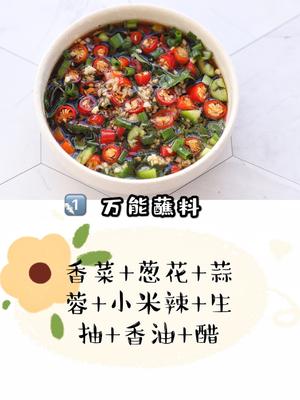 做法简单!!六款超好吃的火锅蘸料◎的做法 步骤1