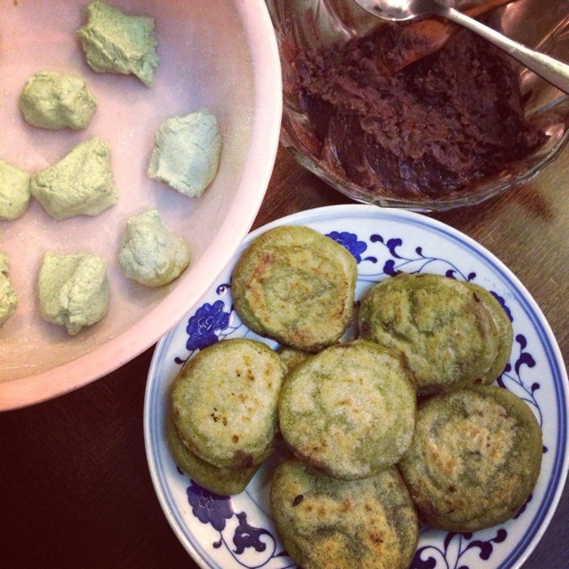 艾草煎饼