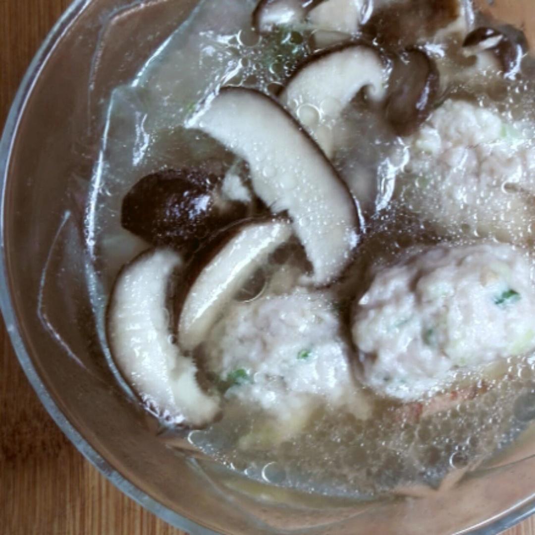 菇冬肉丸汤