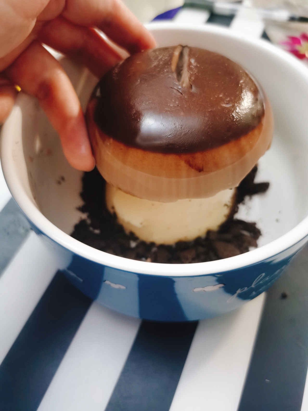 火爆甜品店🔥巨型蘑菇奶冻🍄简易做法‼️